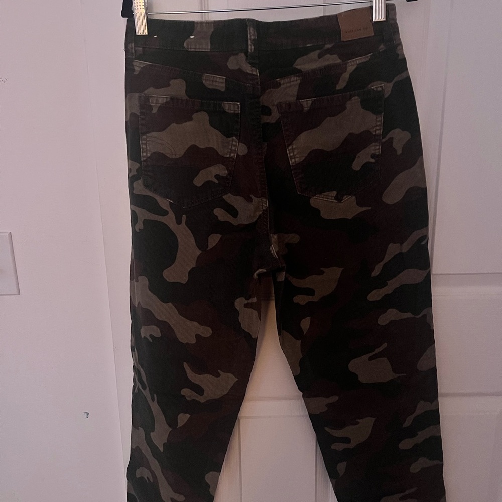 American Eagle Outfitters Camouflage Straight Leg Pant,